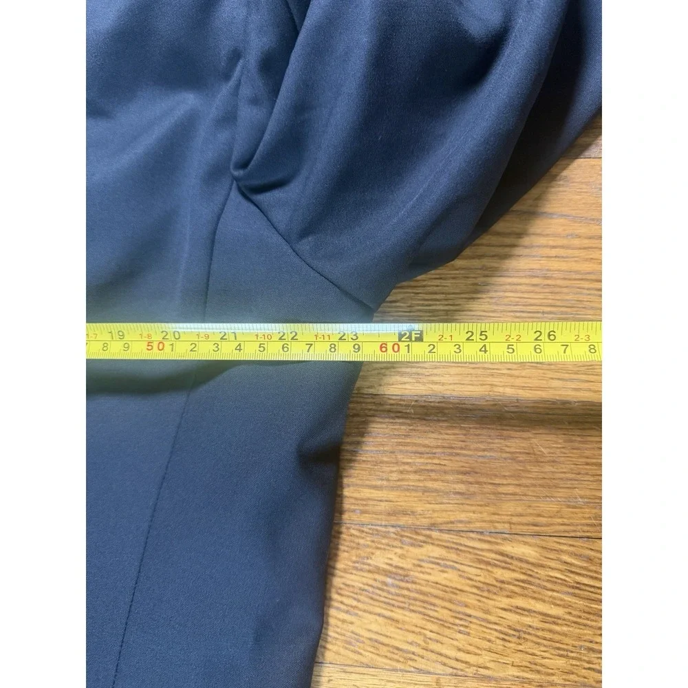 Vintage Canali Tuxedo Wool Peak Satin Lapel Black 1-Button Blazer Jacket 52R